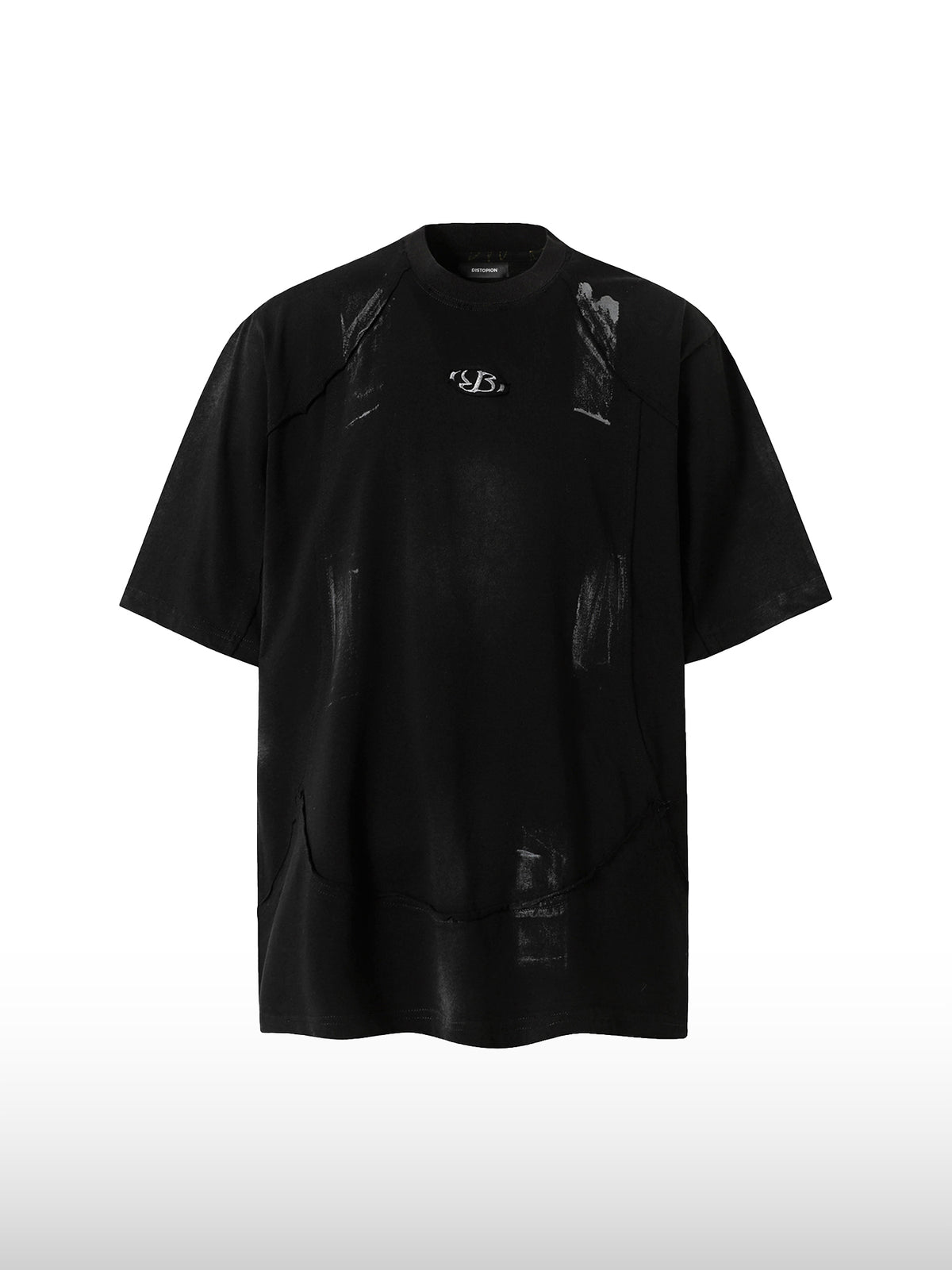 Tricou charcoal spălat