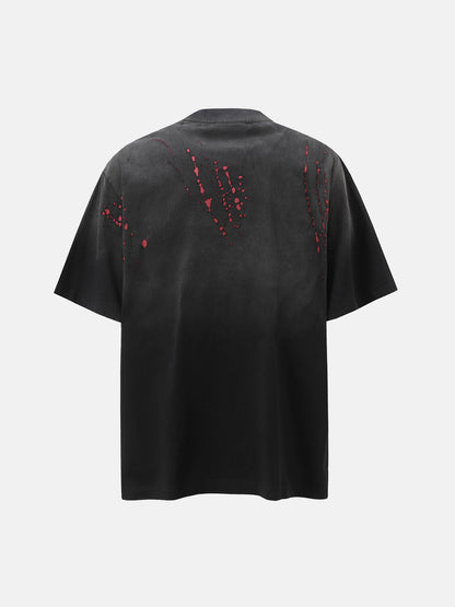 Crimson Splatter Tee