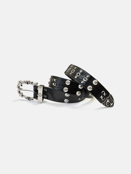 Cross Studded Belt