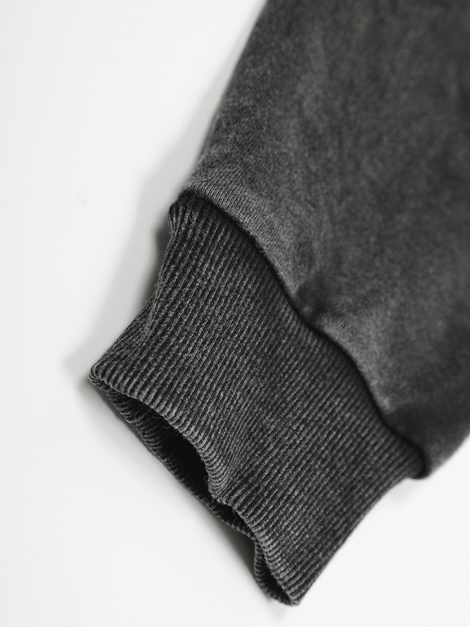 Sudadera con Cremallera y Tirador de Anilla