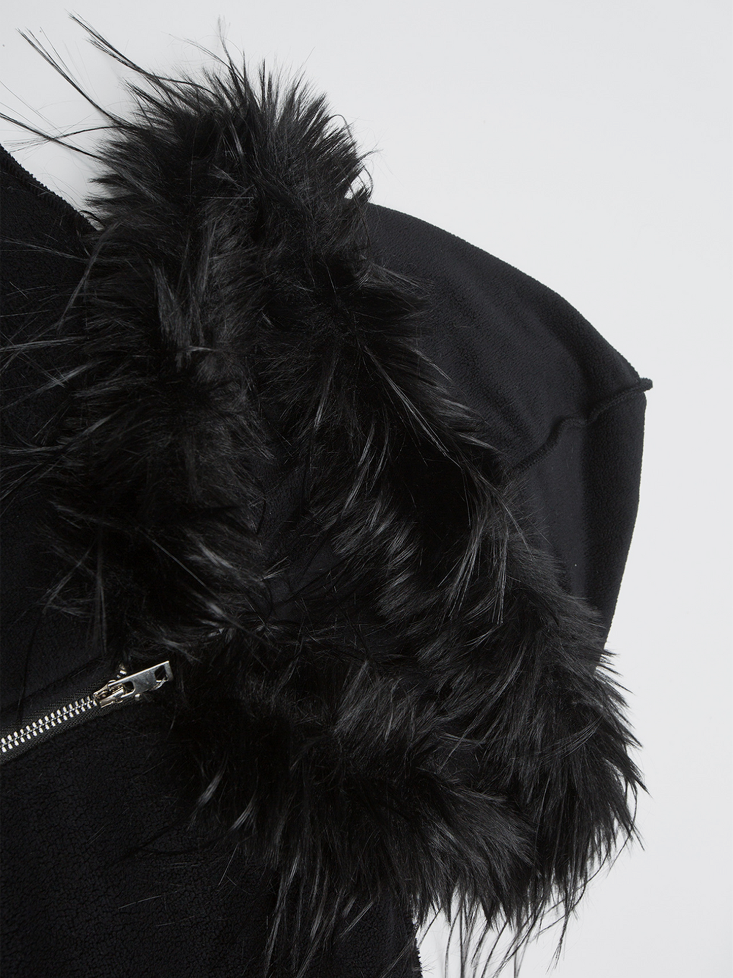 Faux Fur Bomber Jacket