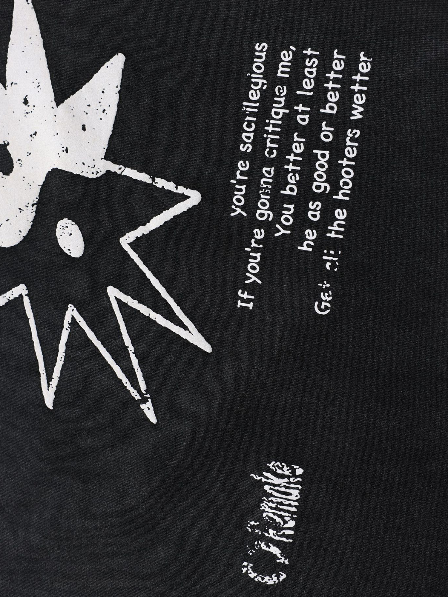 T-shirt z nadrukiem statement