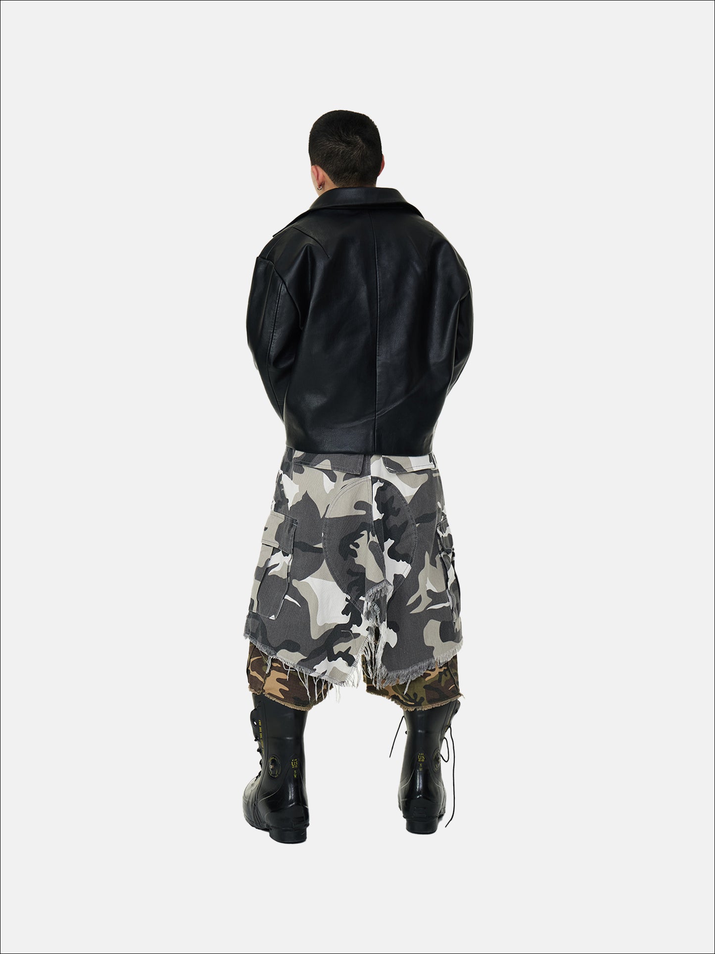 Double Camo Shorts