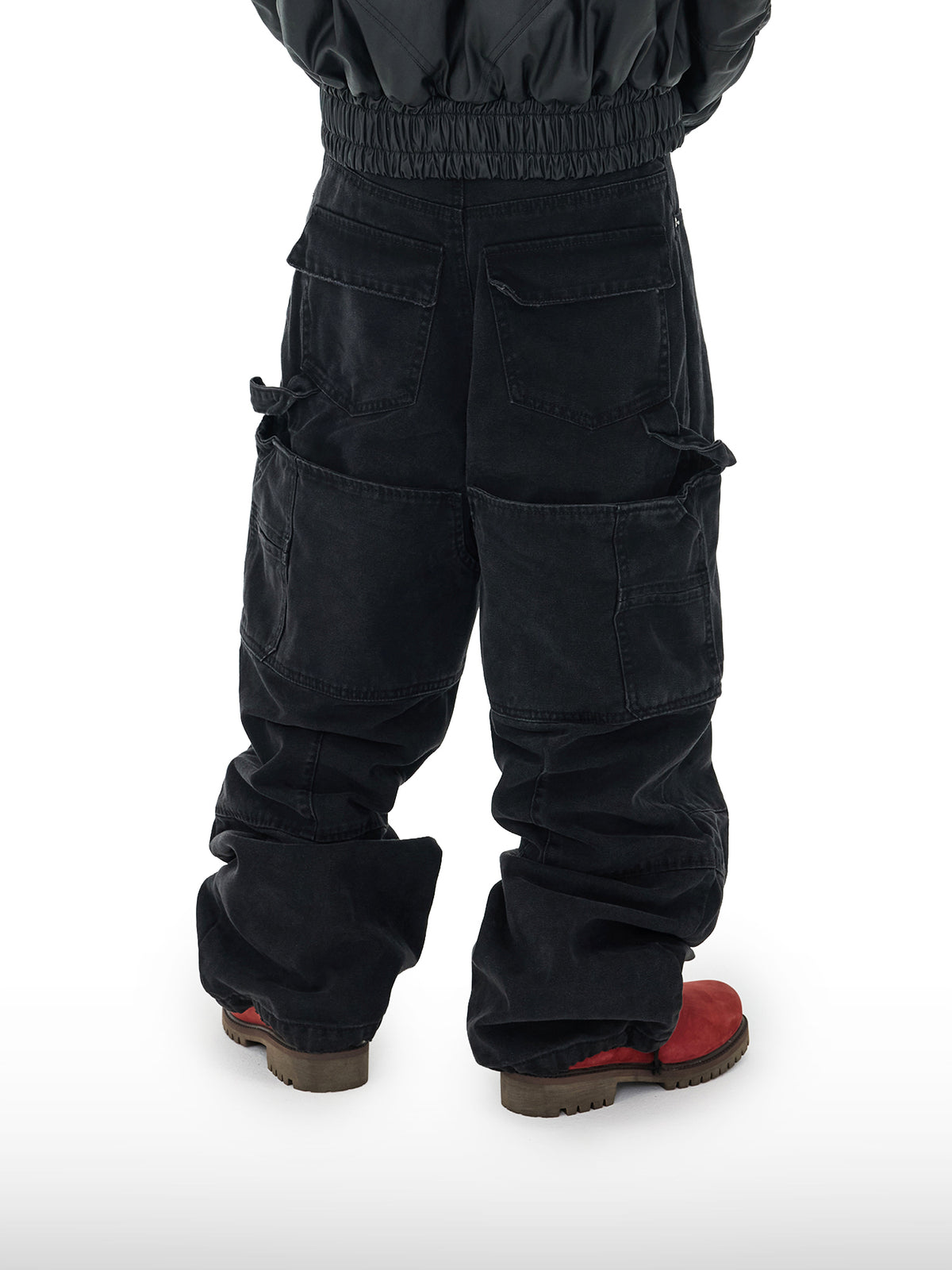 Cargojeans med doble lommer