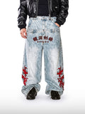 Vaqueros de doble cintura Dragon Shadow