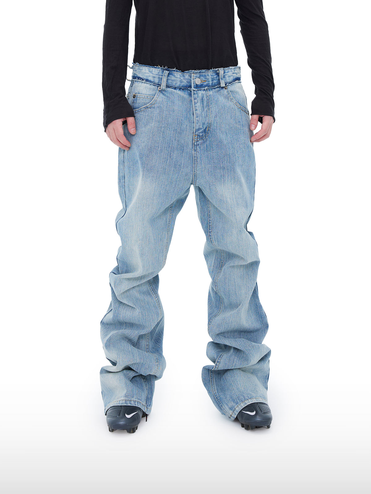 Drift stonewash-jeans