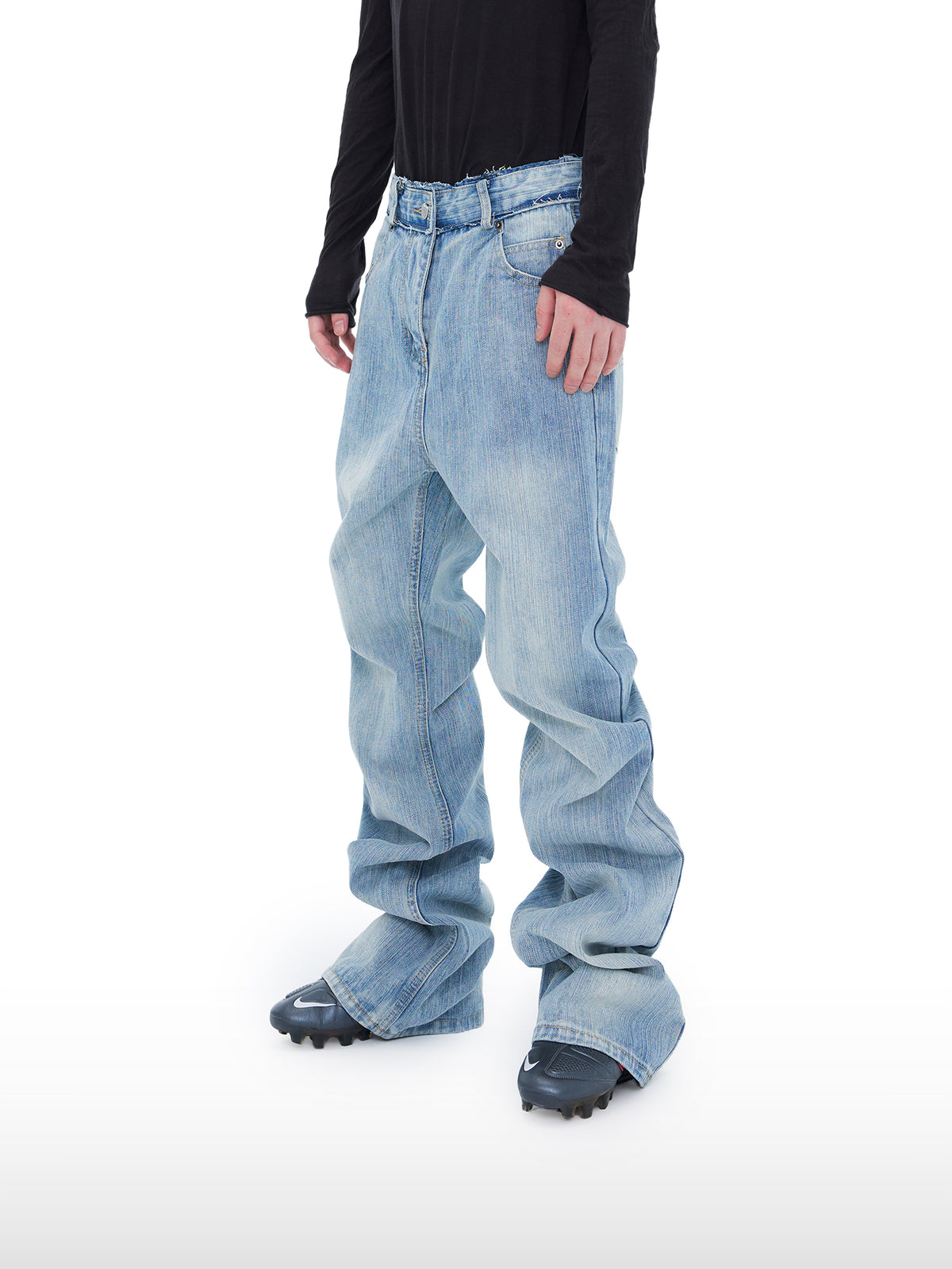 Drift stonewash-jeans