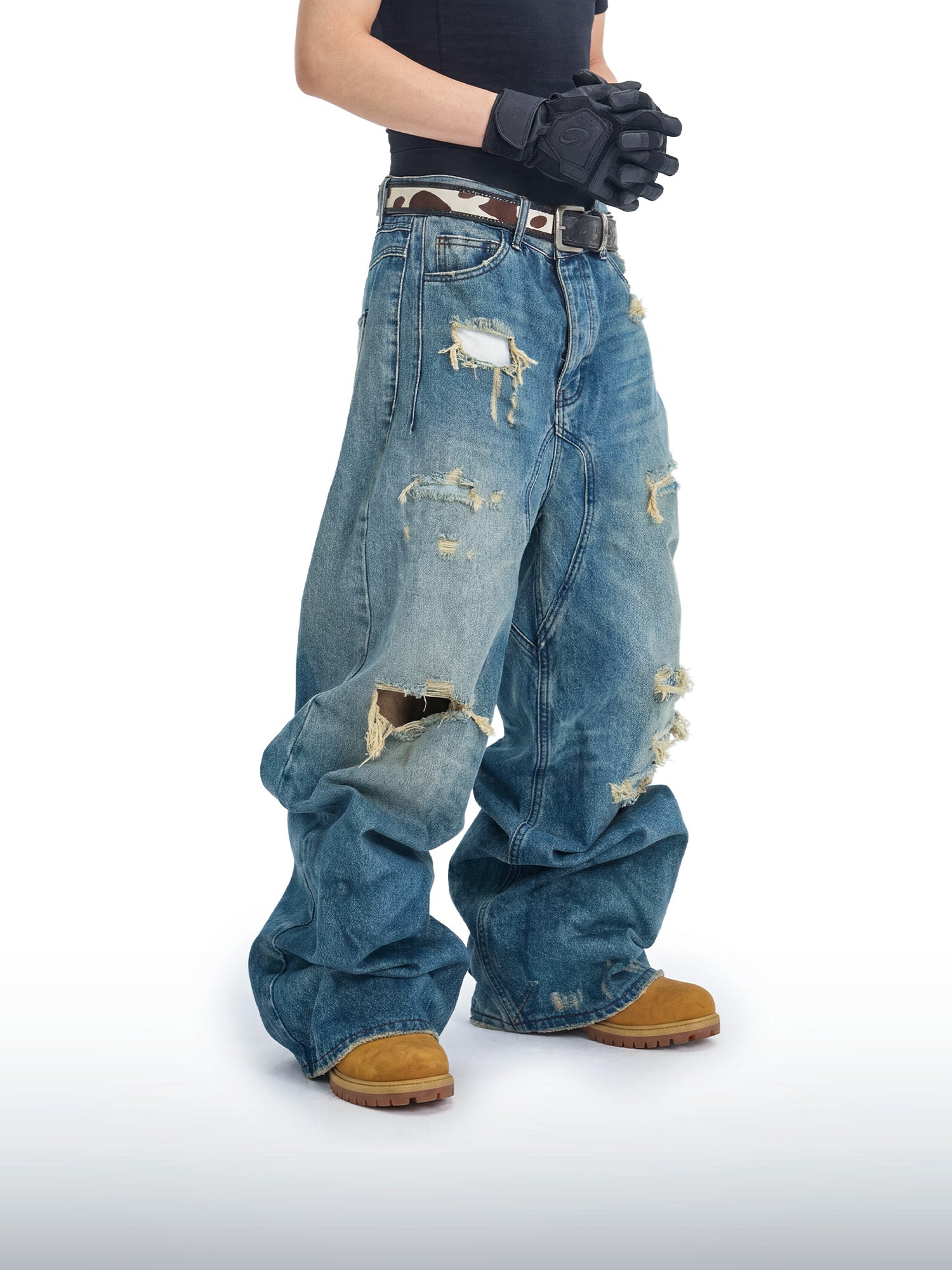 Jeans Dust Walker Panelled