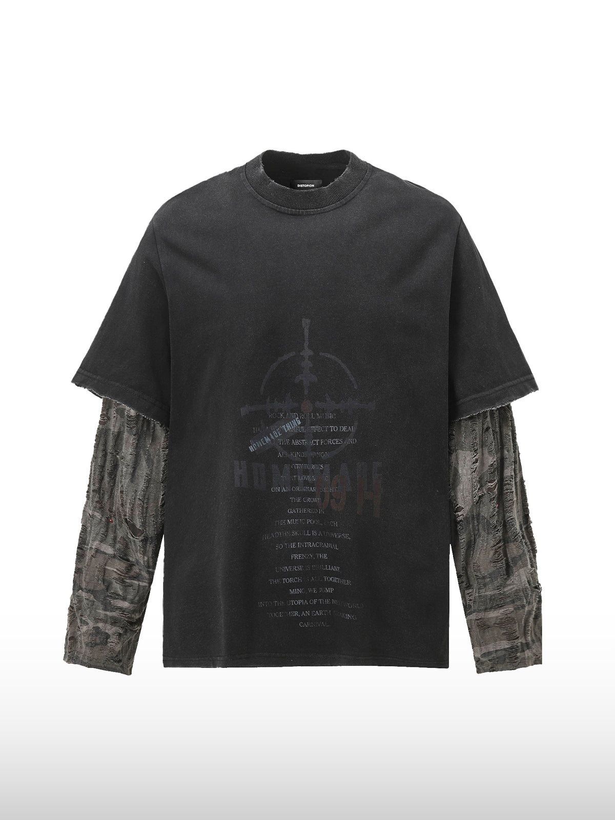 Tricou grafic distopic