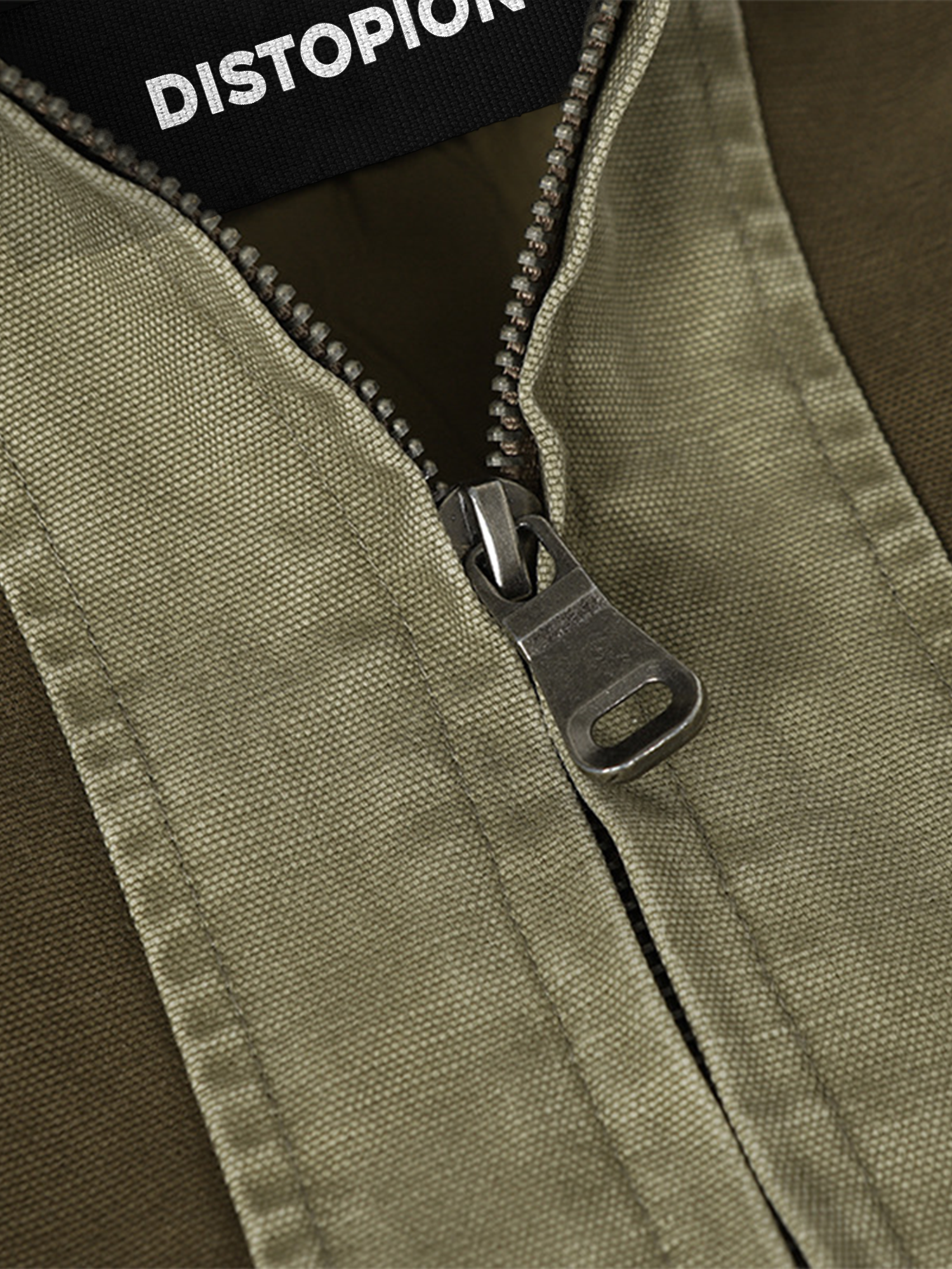 Chaqueta con Costuras Deshilachadas