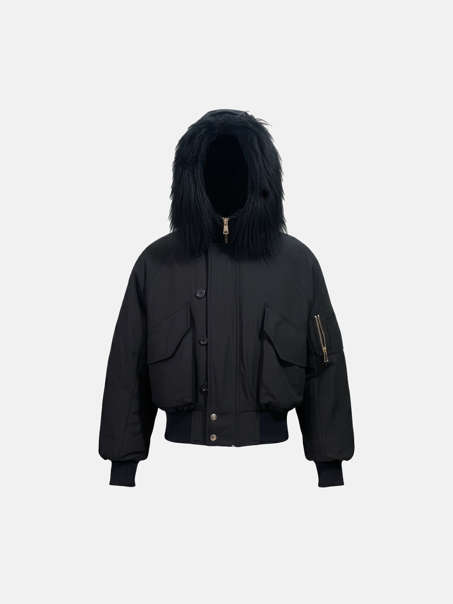 Chaqueta Urban con ribete de pelo