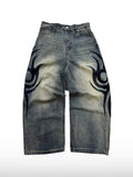 Faded Tribal-jeans