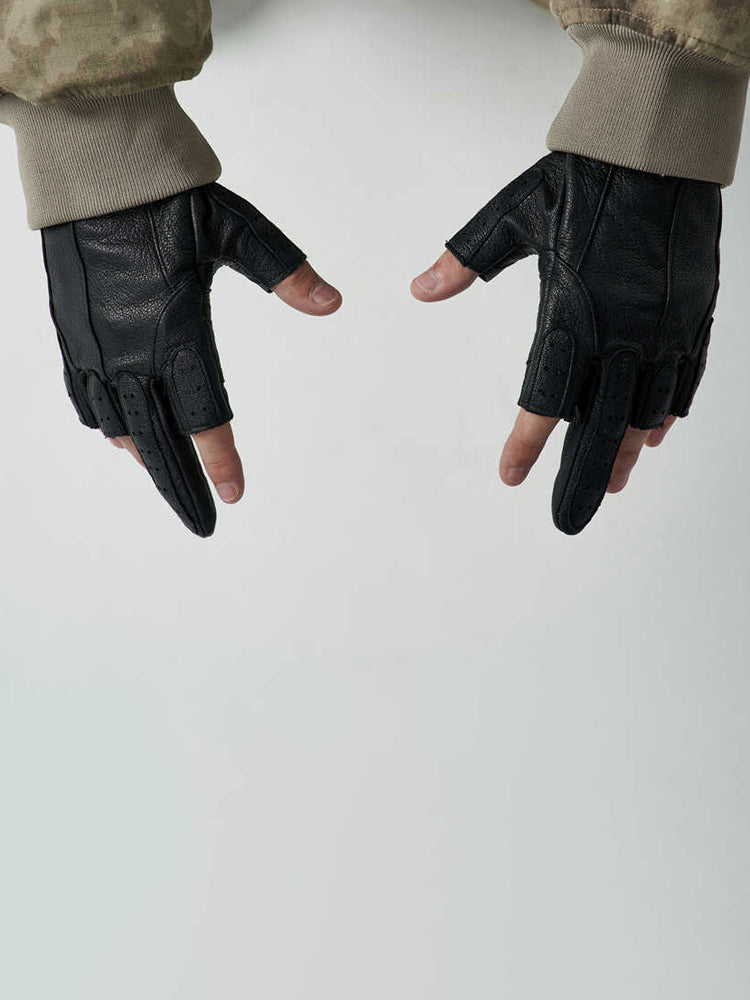 Guantes de dedo medio