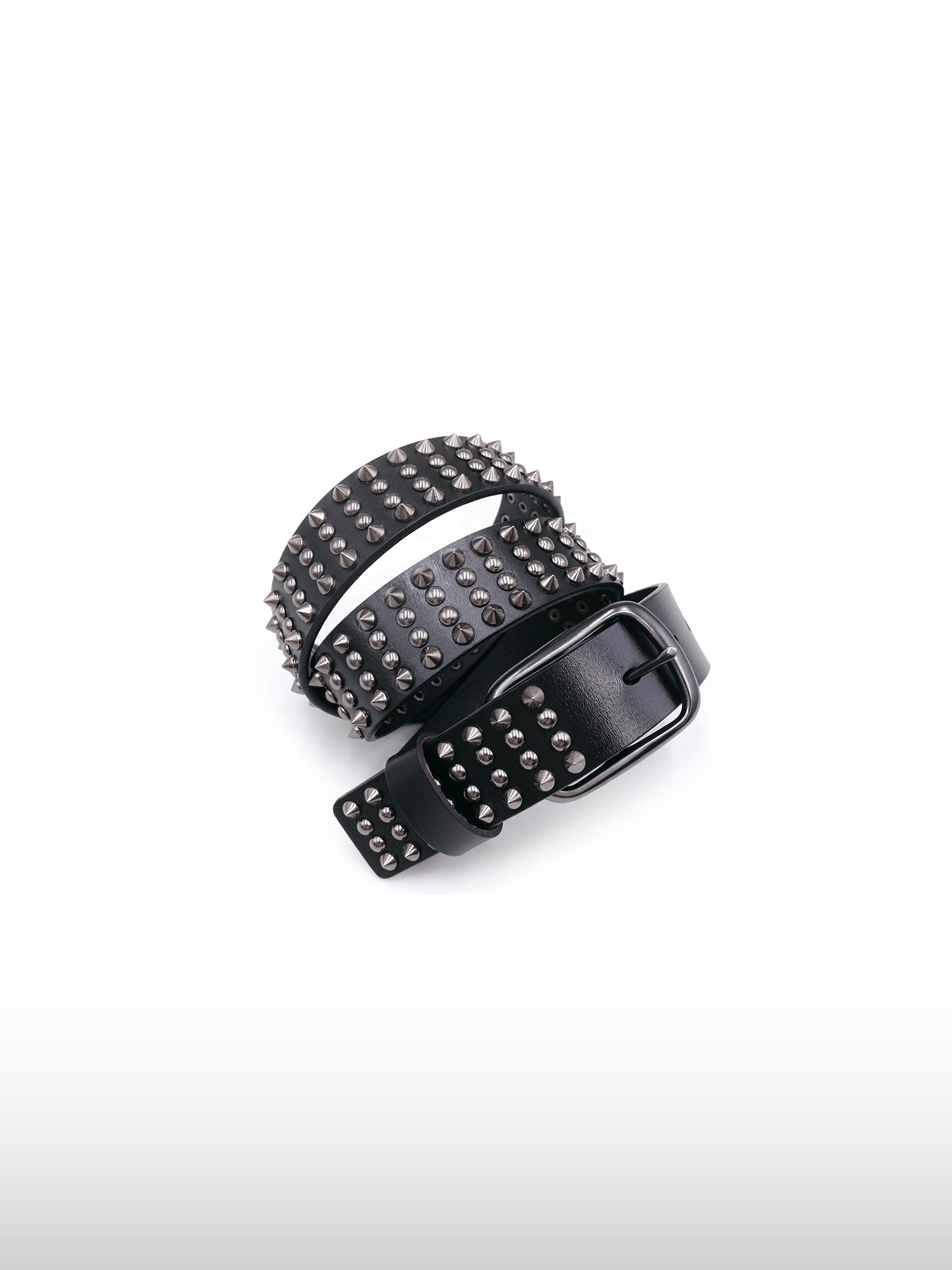 Ceinture à quatre rangées de pointes  
