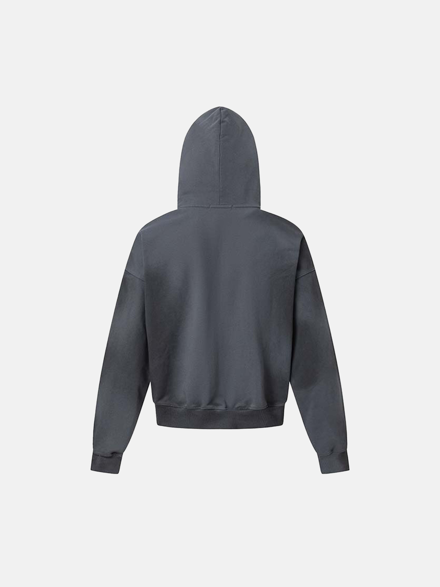 Sudadera con capucha antracita con gráfico