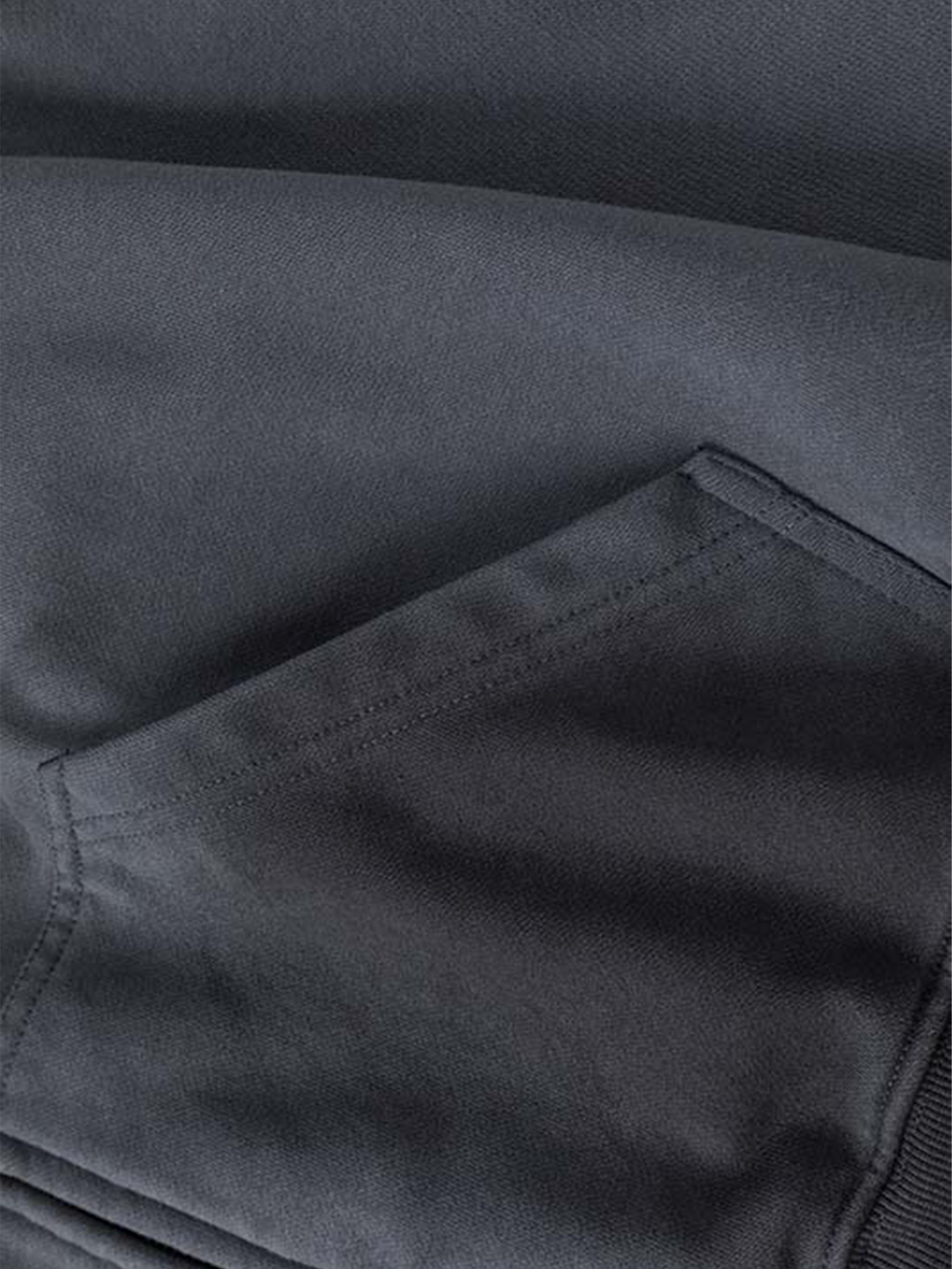 Sudadera con capucha antracita con gráfico