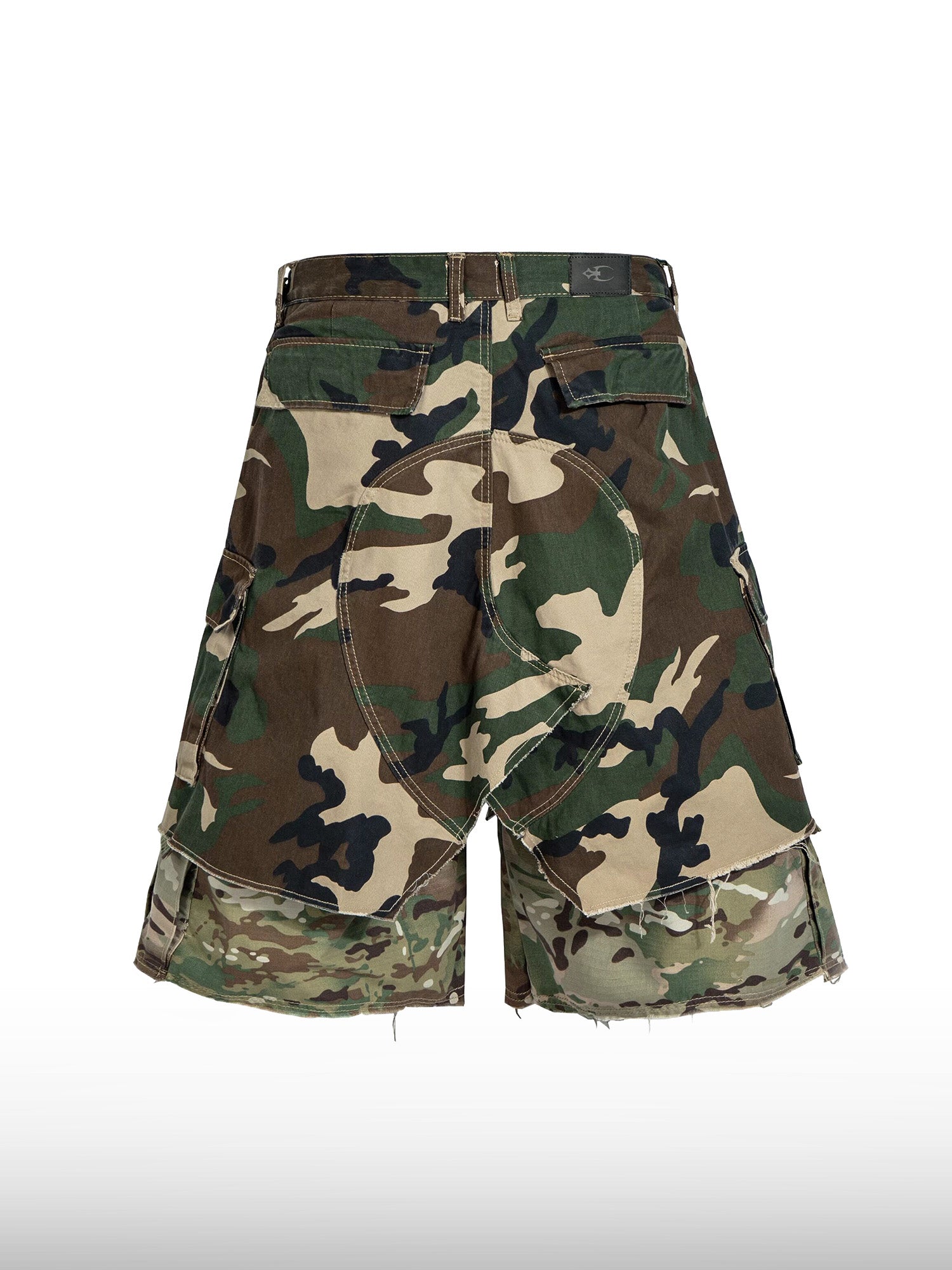 Glitch Fracture Cargo Shorts