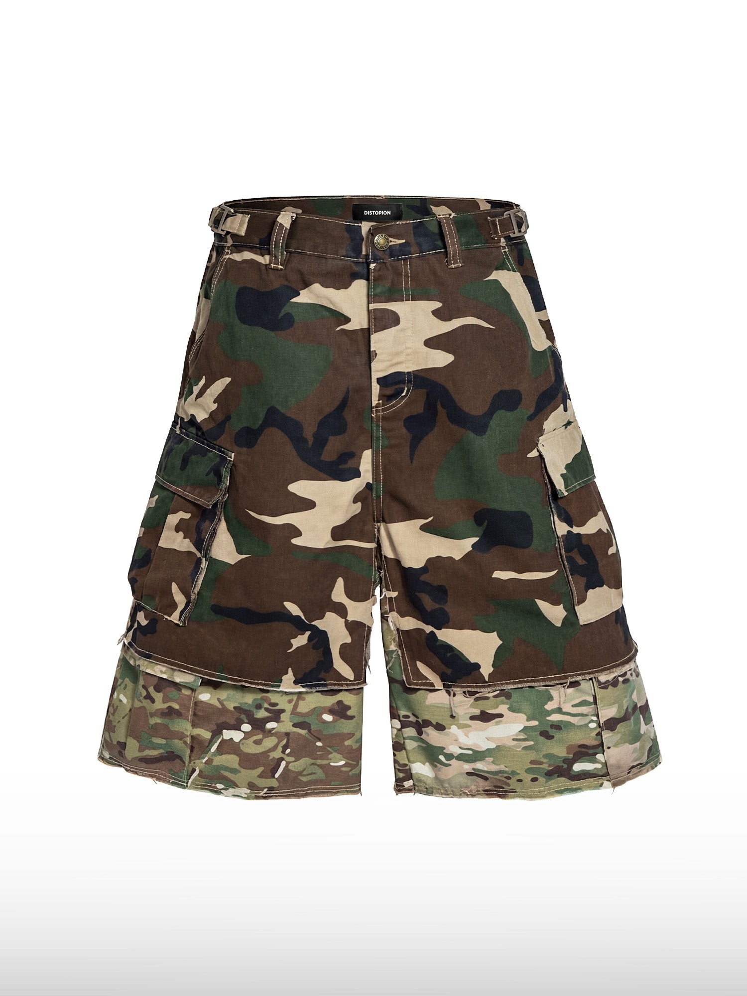 Glitch Fracture Cargo Shorts
