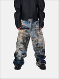 Graffiti Rift Jeans