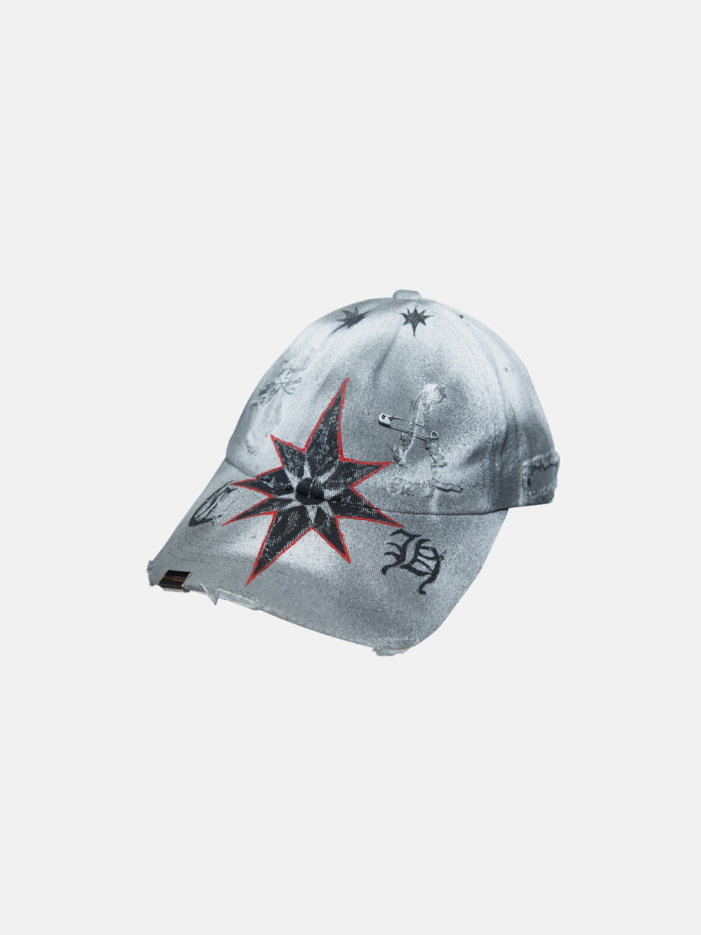 Grey Star Graphic Cap