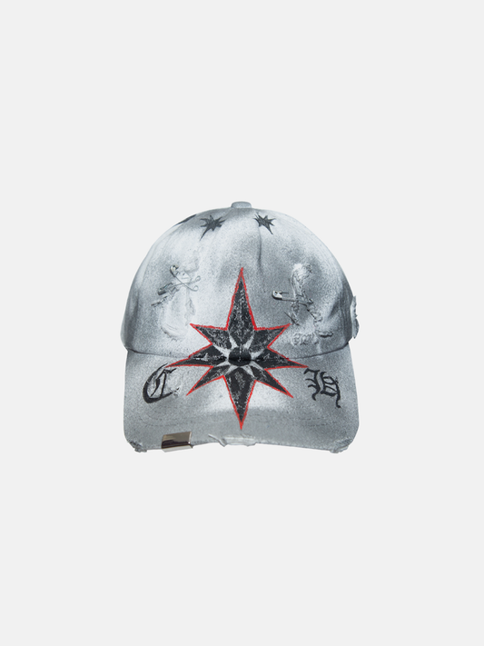 Grey Star Graphic Cap
