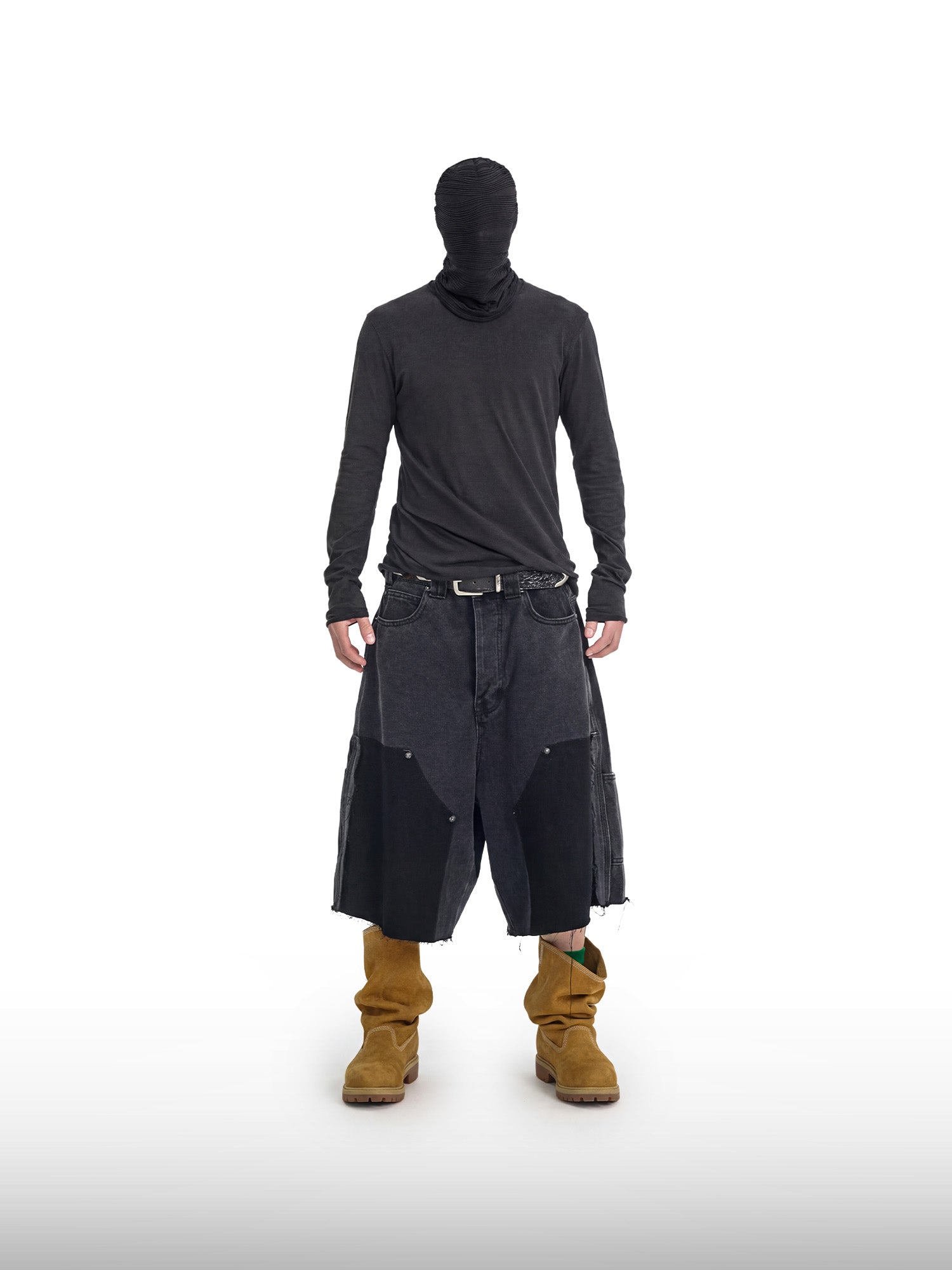Grid Lock Riveted Cargo Shorts