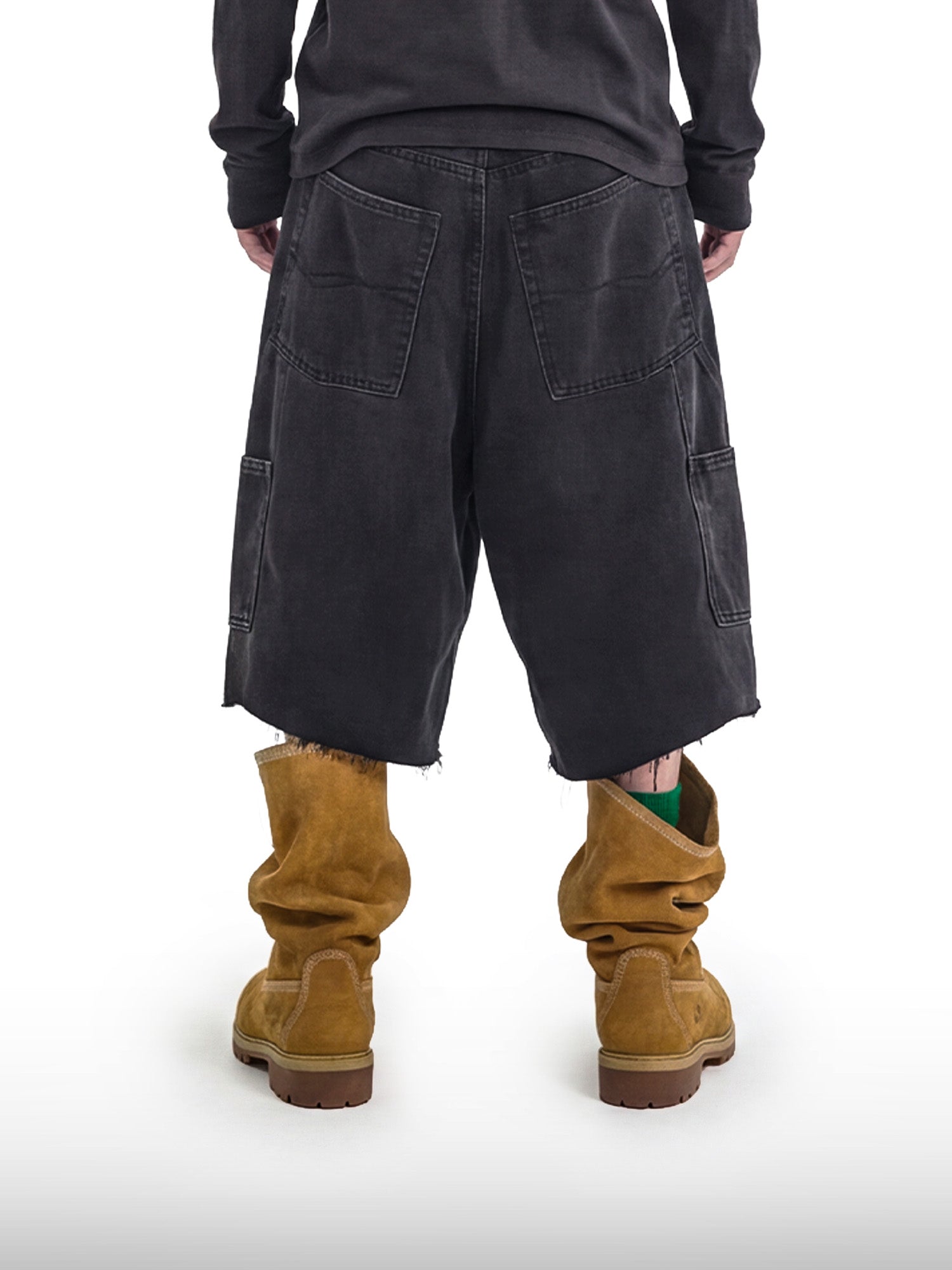 Grid Lock Riveted Cargo Shorts