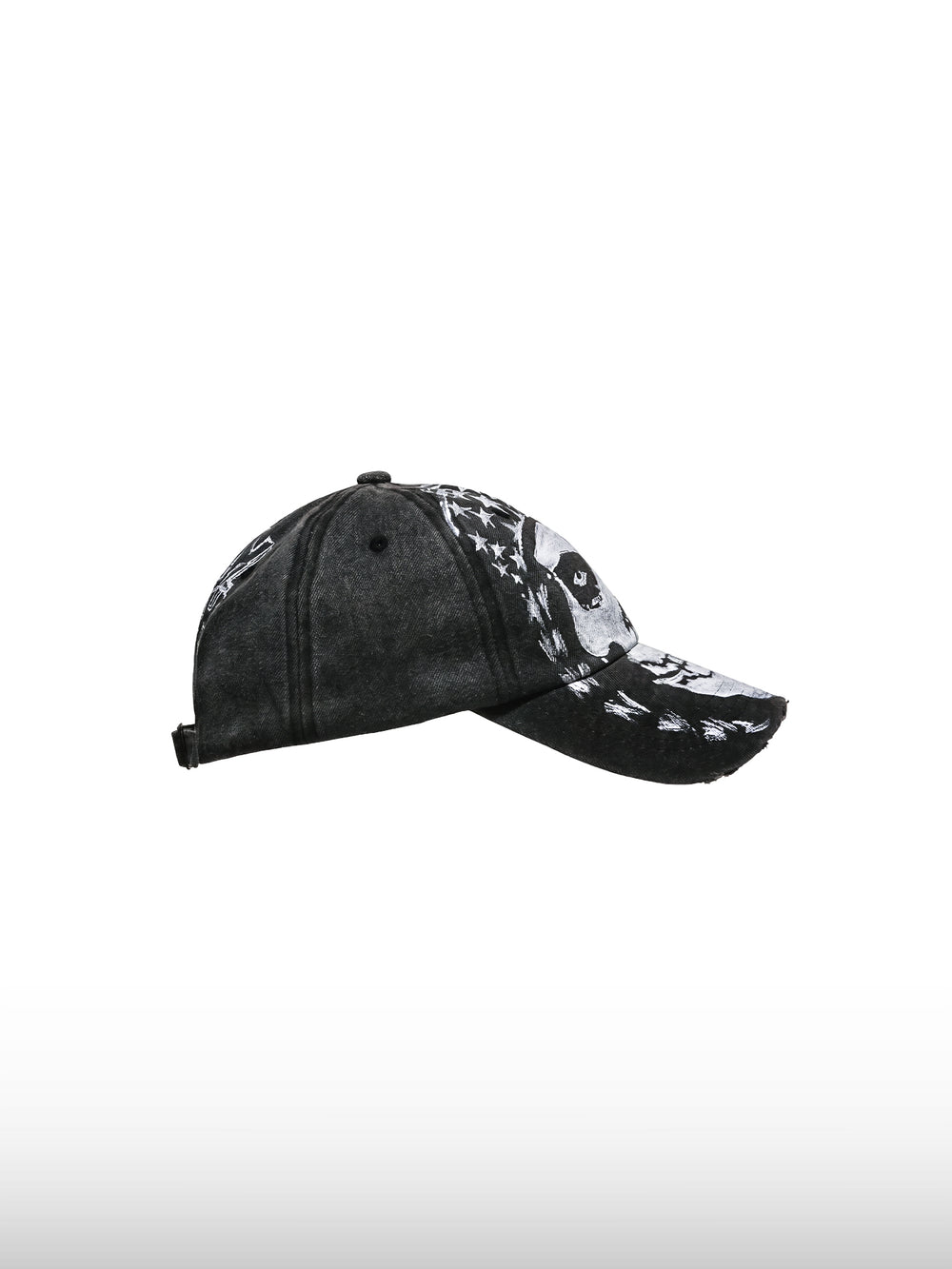 Hand-Painted Skull Cap