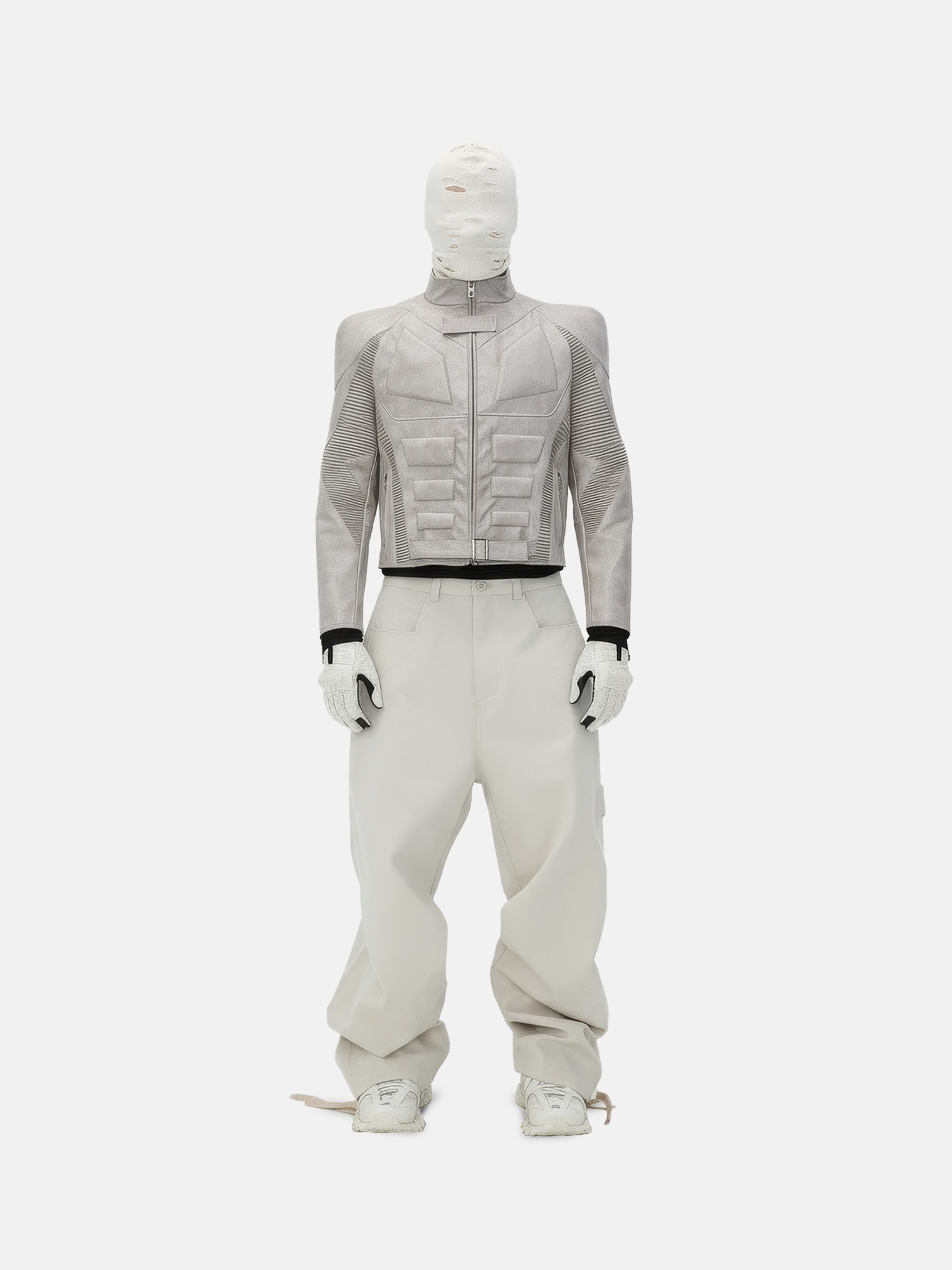 Chaqueta estructurada futurista Icecore