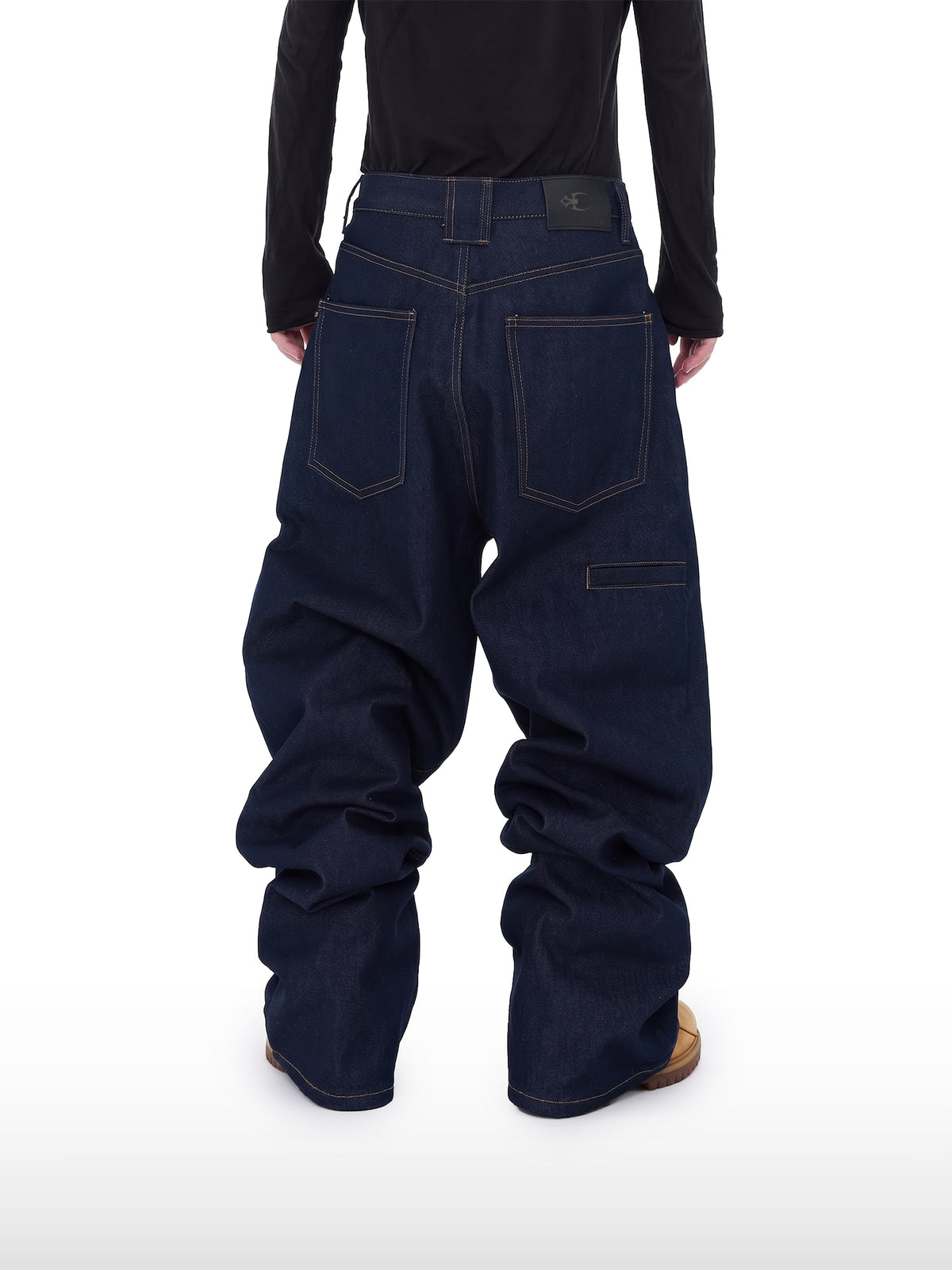 Industrial Paneled Jeans