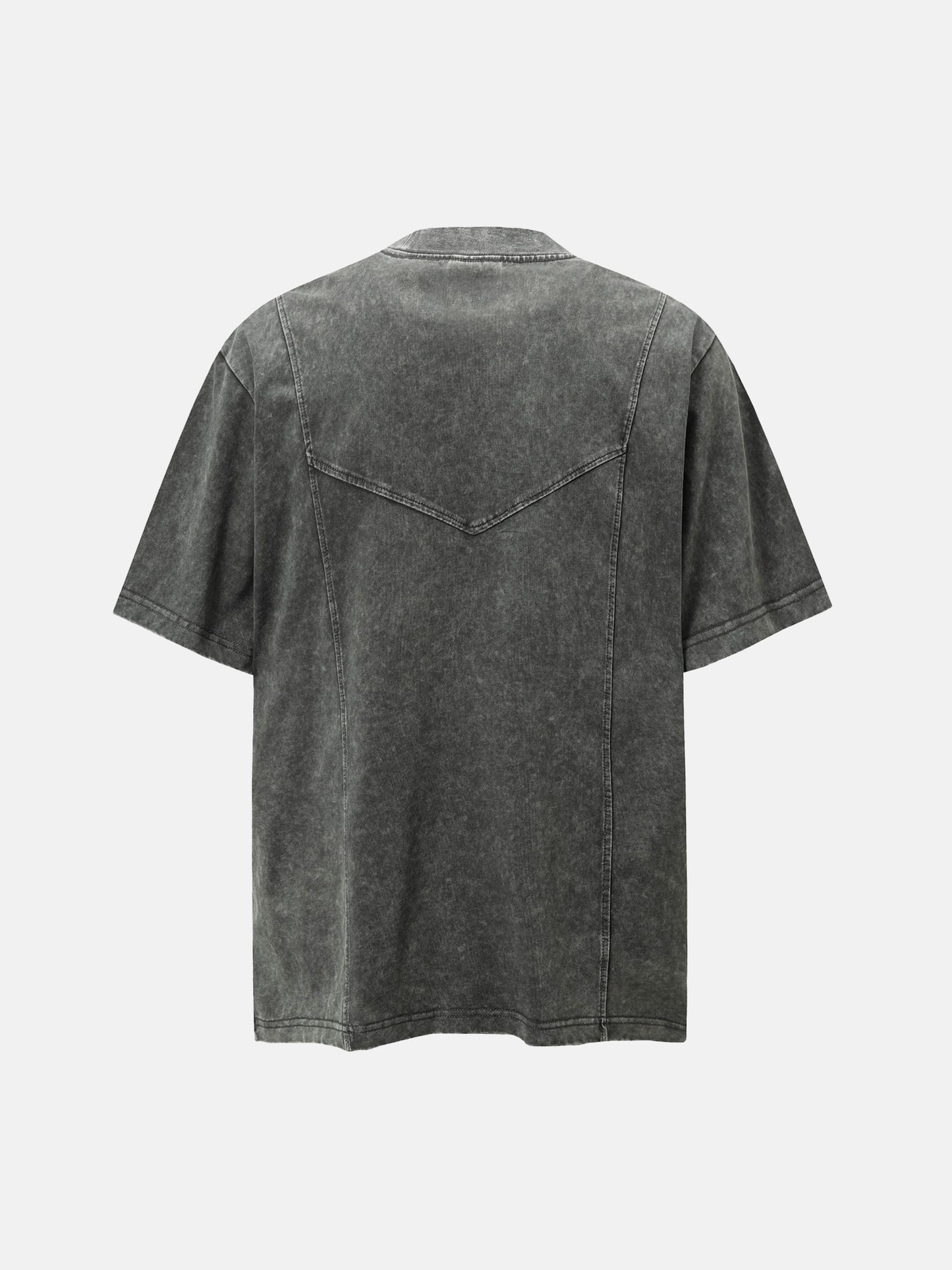 Jagged Yoke Tee