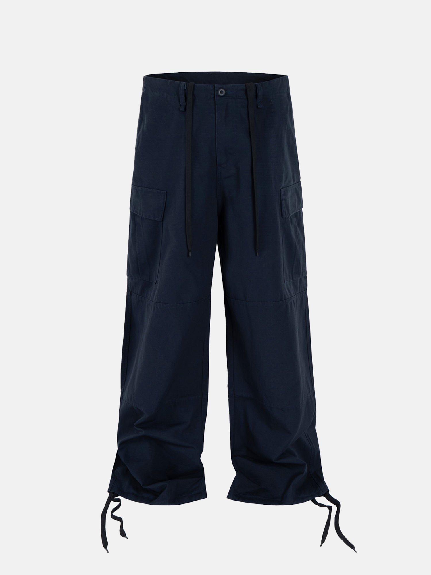 Midnight Drawstring Cargo Pants