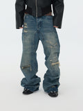 Retro vide jeans