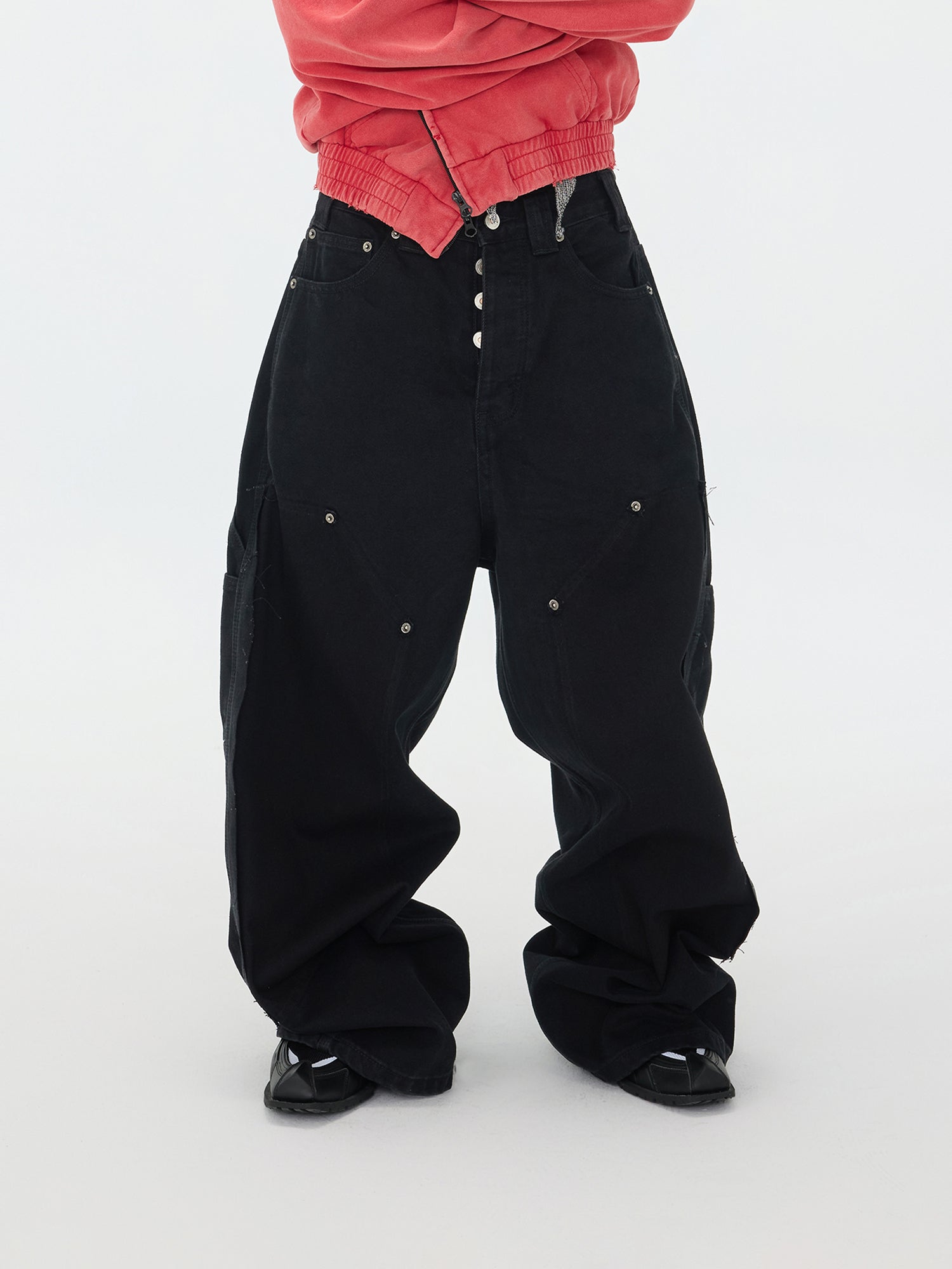 Modern Street Utility Jeans