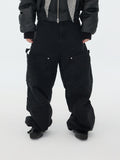 Cargo-jeans med doble lommer