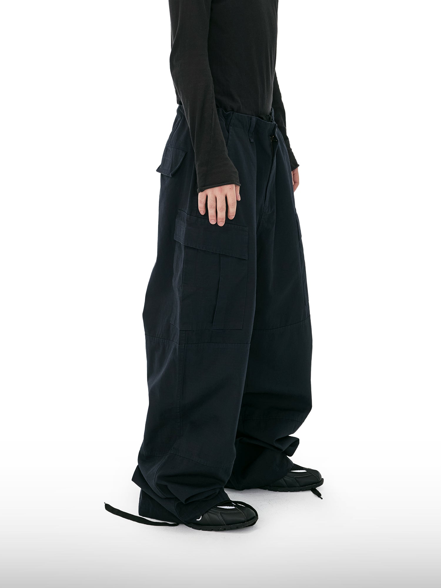 Pantalon cargo à cordon Midnight