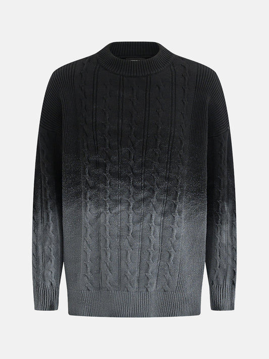 Pullover mit Midnight Fade-Print