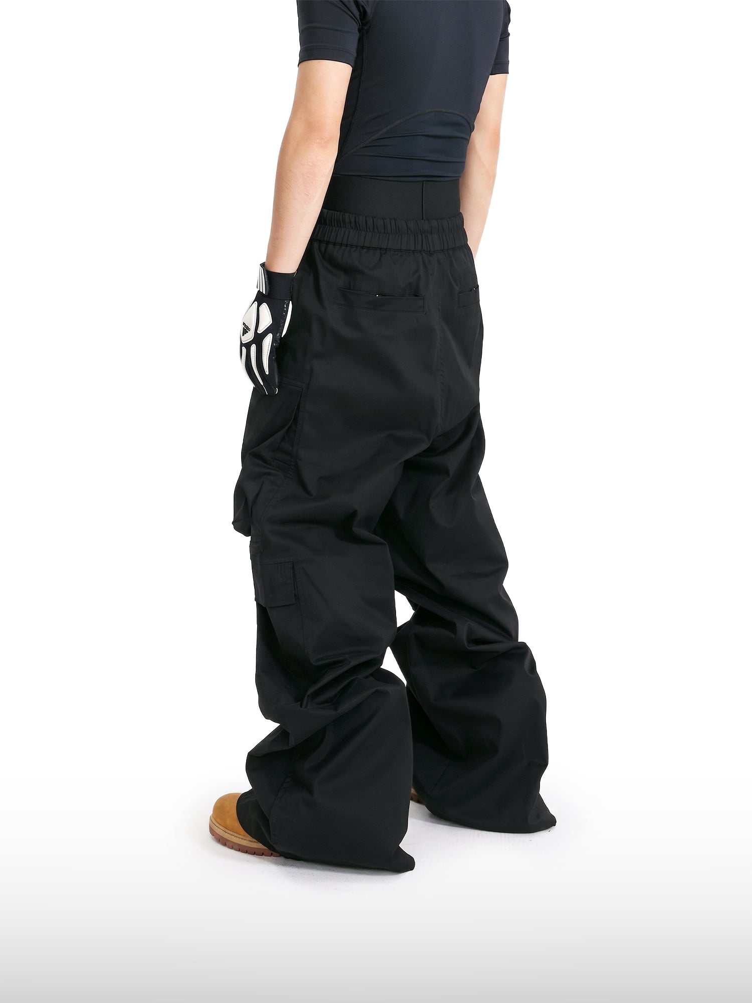 Multi-Zip Wide Pants