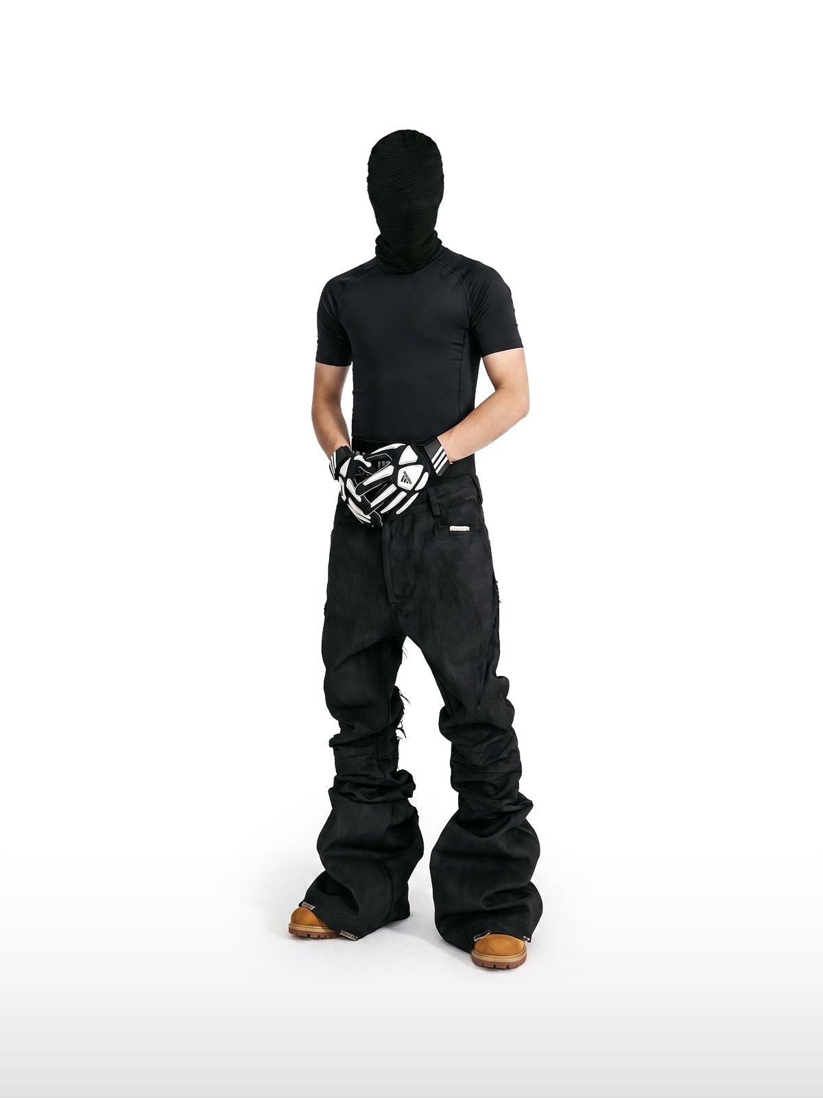 Night Black Flared Jeans