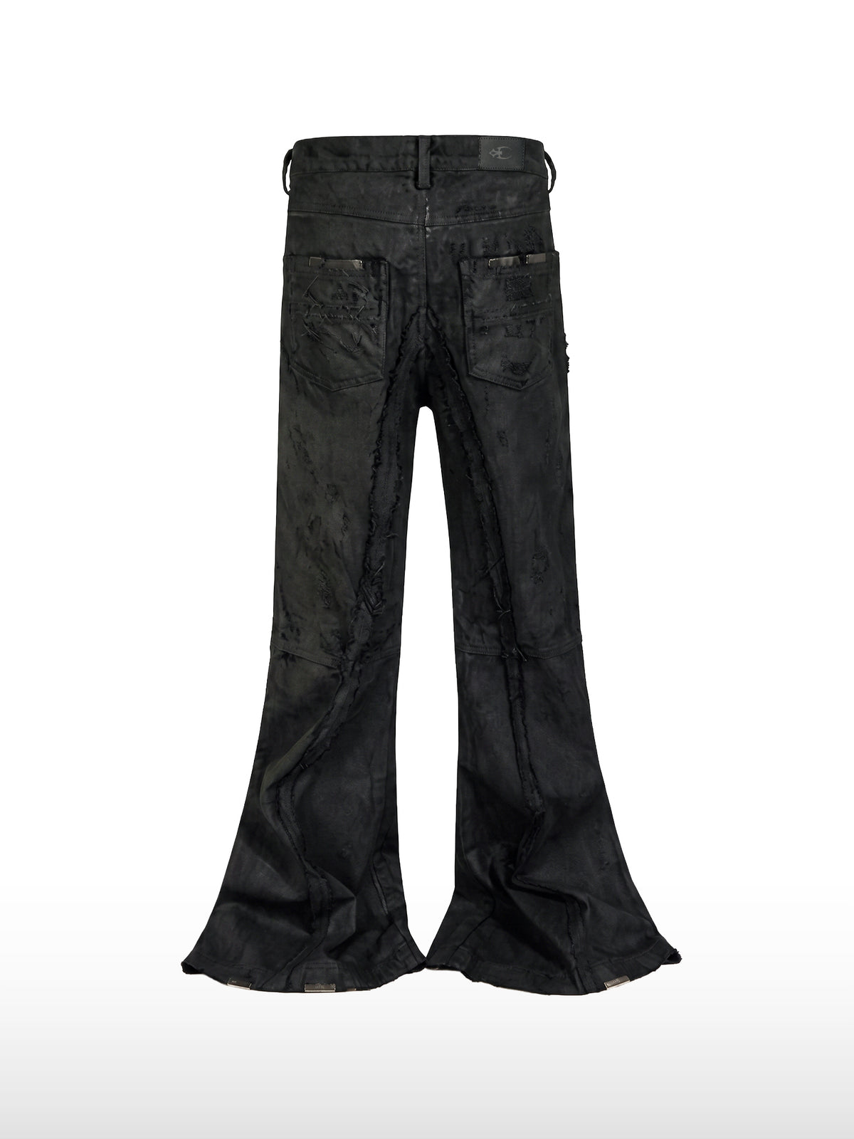 Night Black Flared Jeans