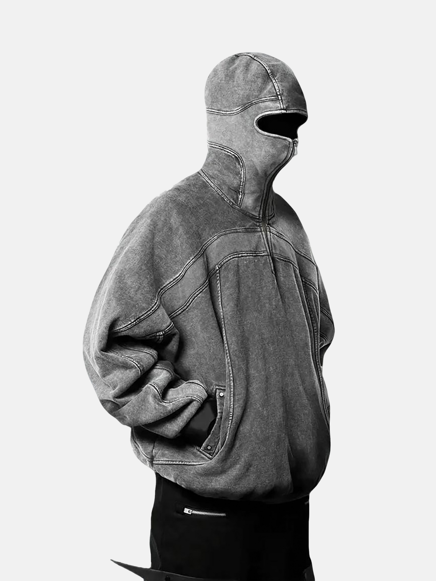 Sudadera con capucha fantasma