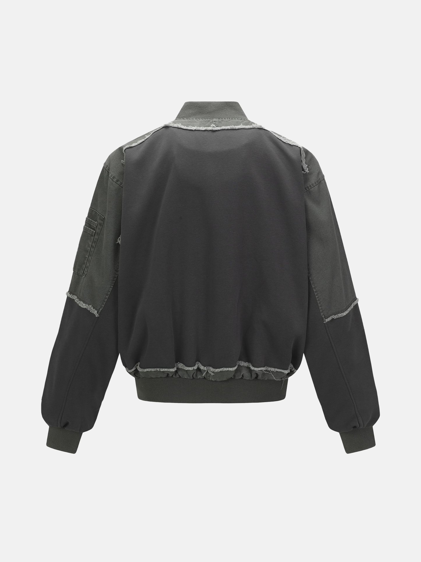 Giubbotto bomber patchwork