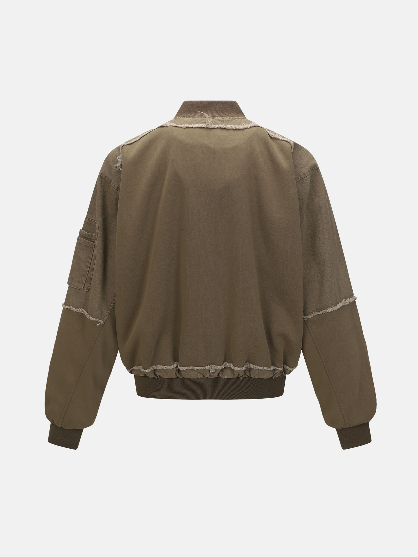 Giubbotto bomber patchwork