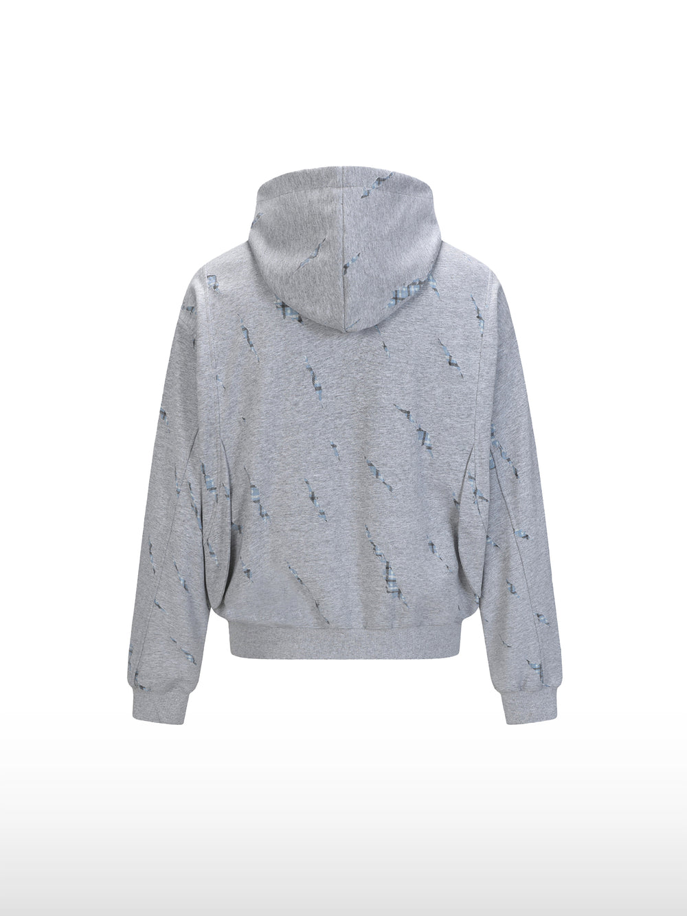 Patterned Hoodie