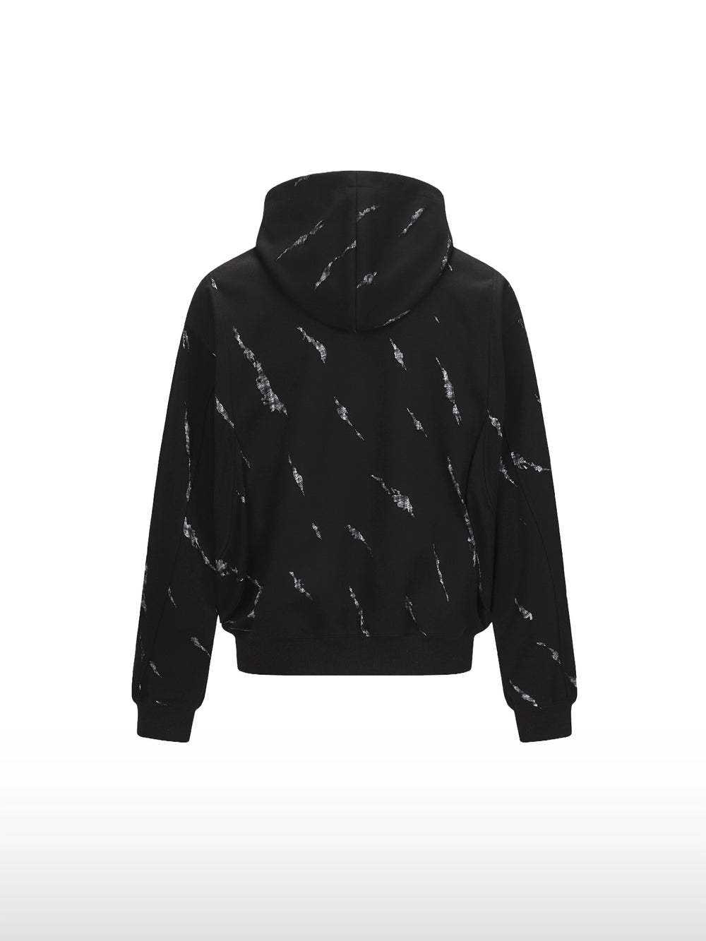 Patterned Hoodie