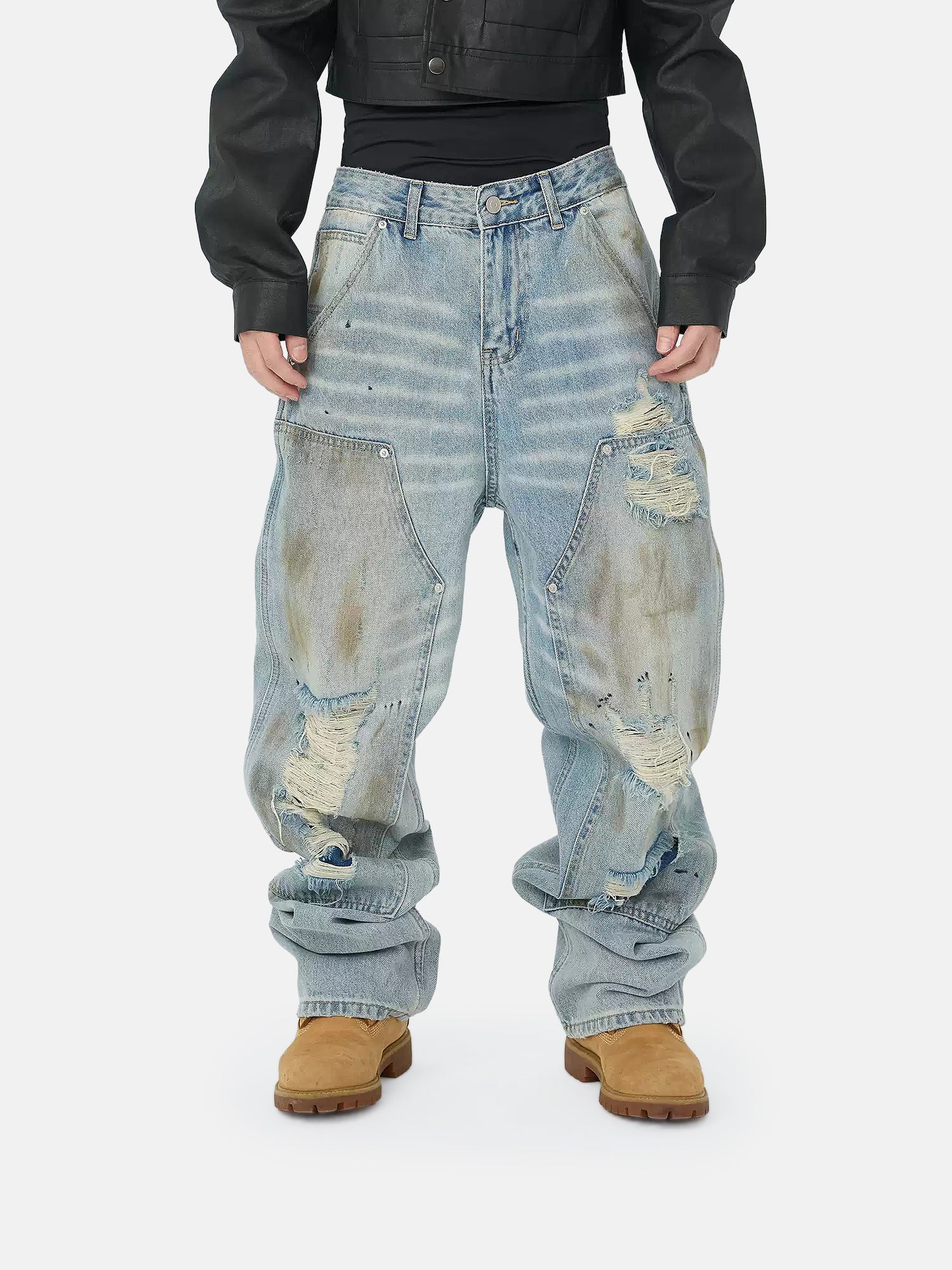 Jeans Desgastados Riot