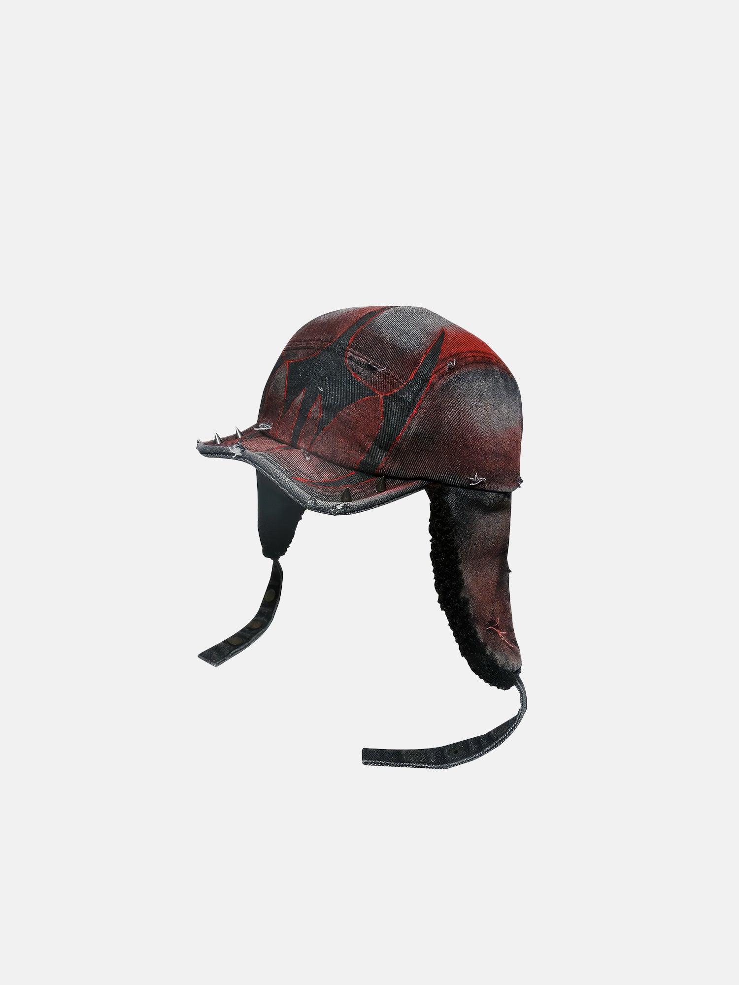 Red Flame Trapper Hat