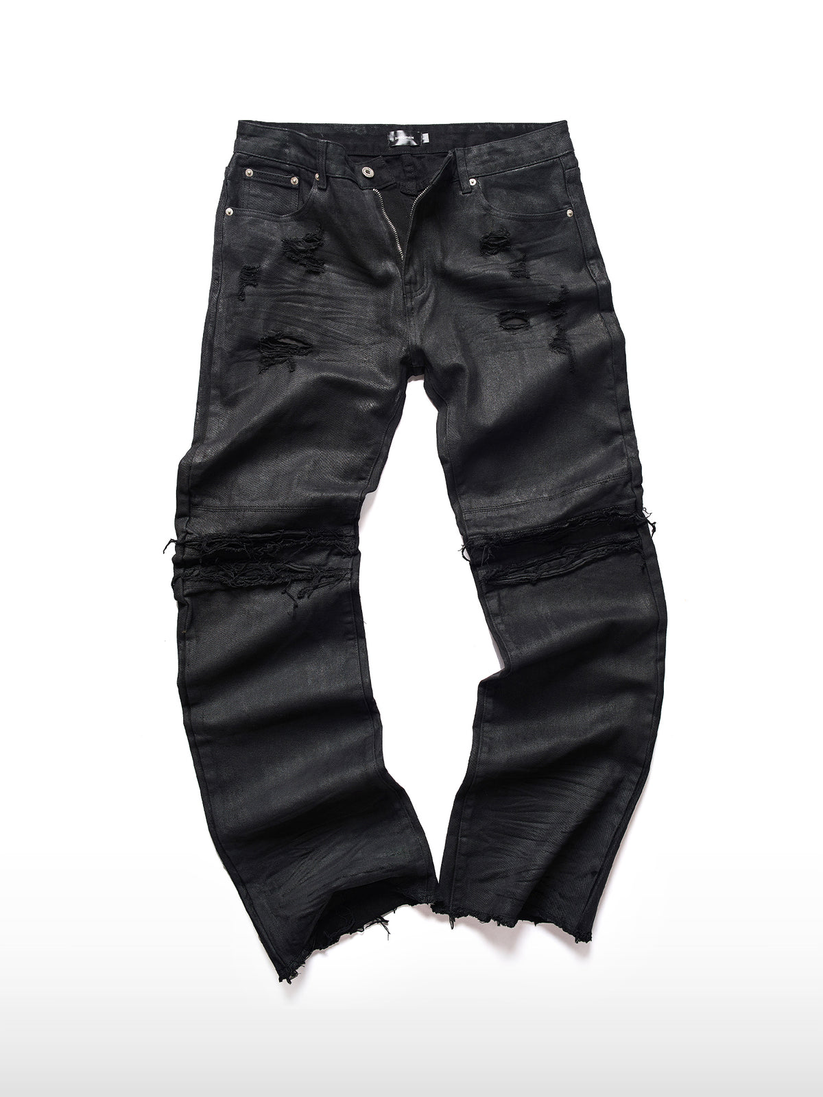 Resin-Jeans im Used-Look