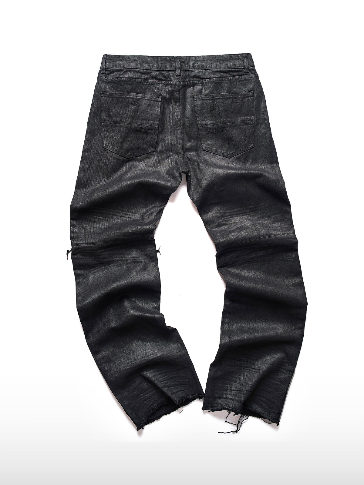 Resin-Jeans im Used-Look