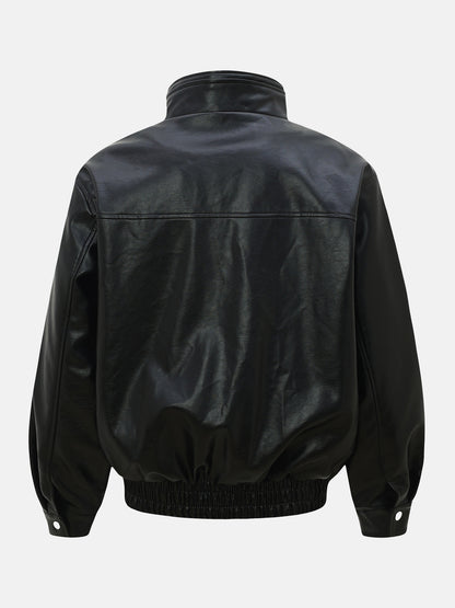 Retro-Motorradjacke